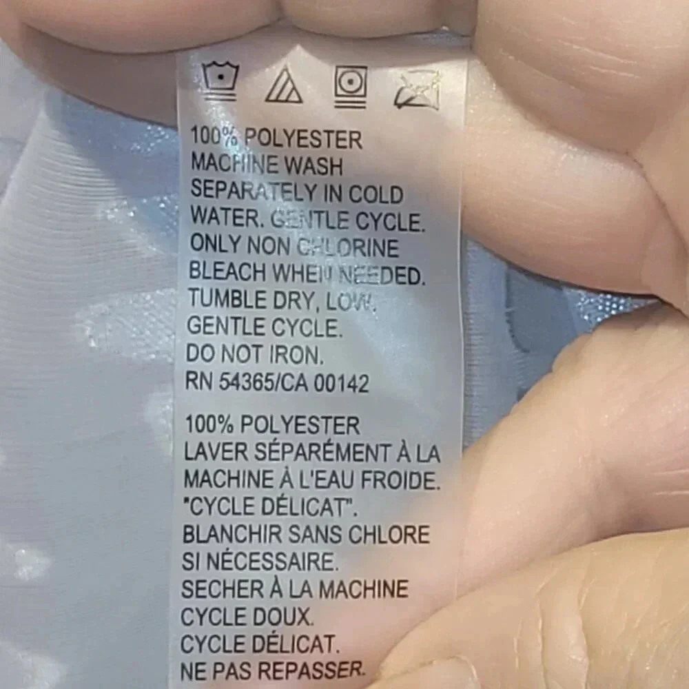 Tan Jay Women's Petite Pink Sheer Long  Sleeve Button Down Blouse Size 12P - Picture 5 of 10